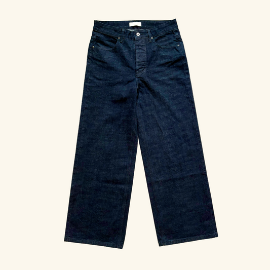 Crocodile Japanese Selvedge Indigo Blue