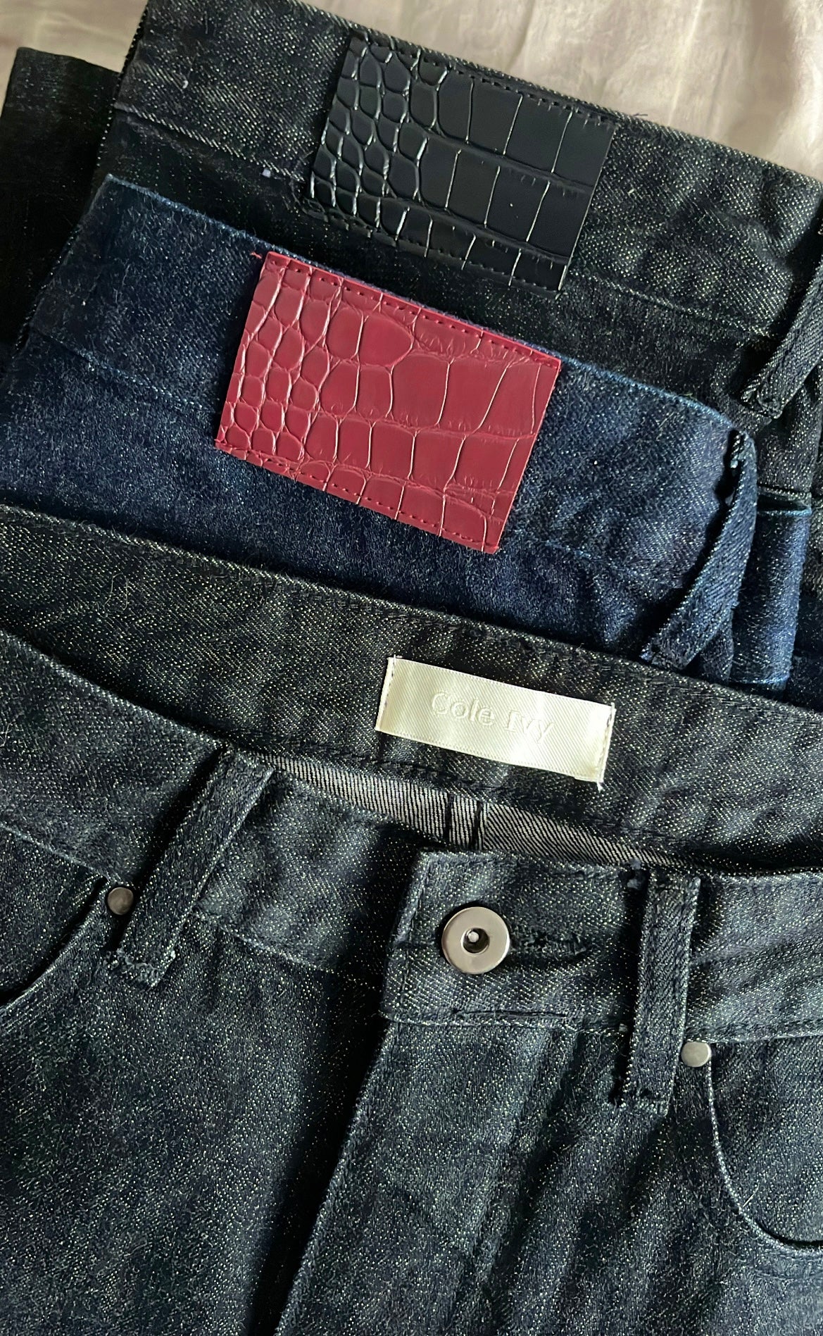 Japanese selvedge indigo blue