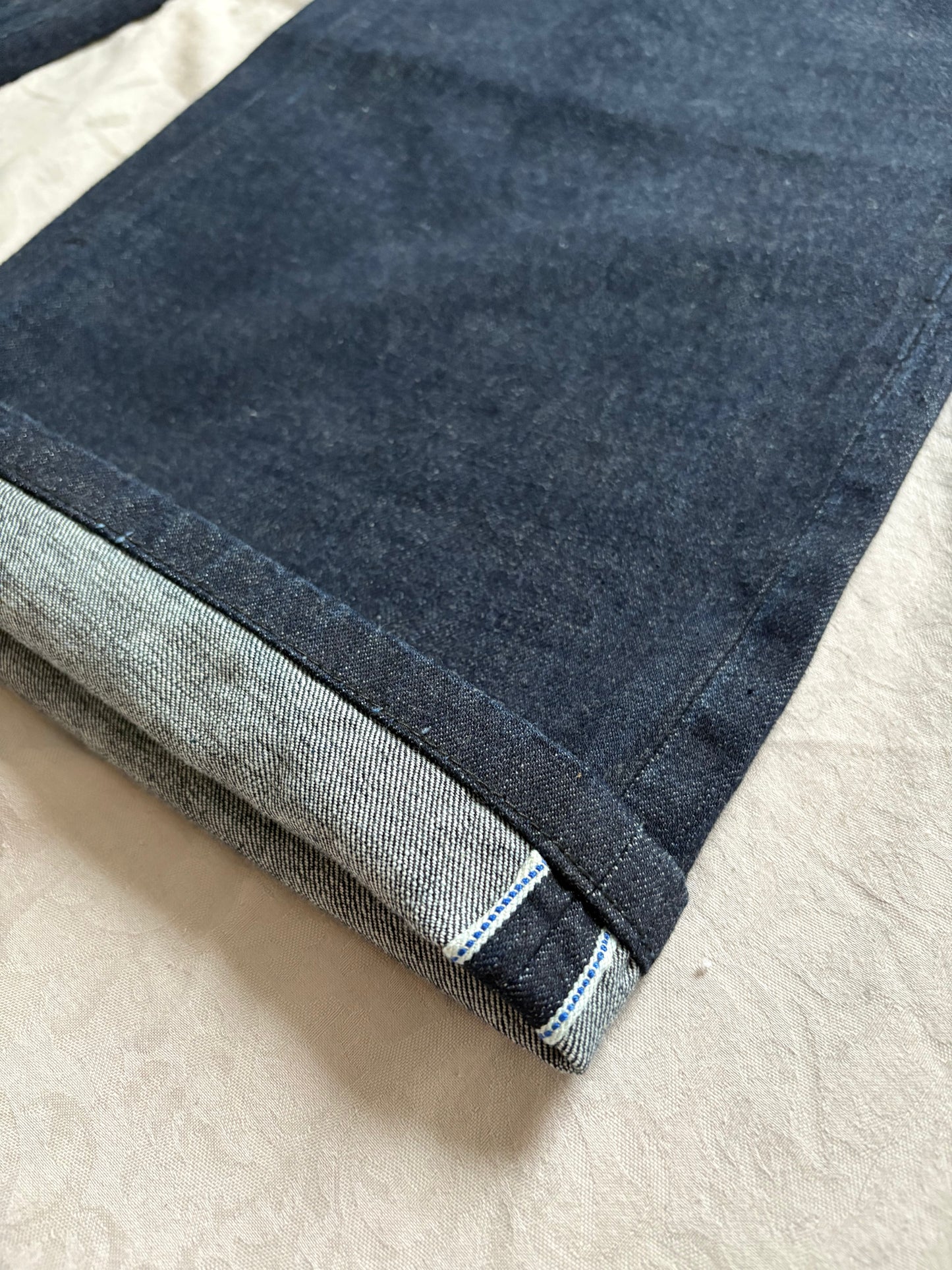 Japanese selvedge indigo blue
