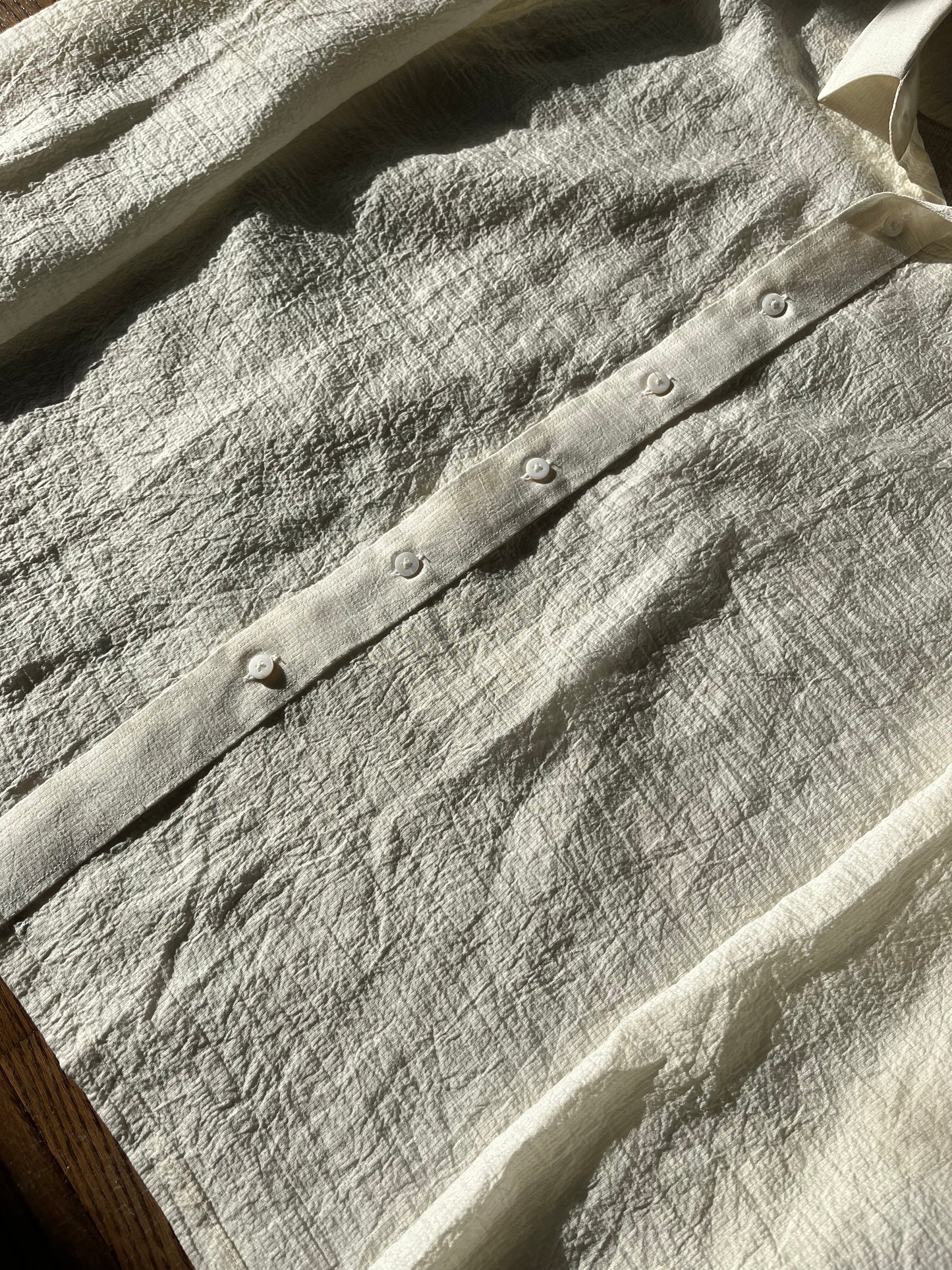 parchment dress shirt natural