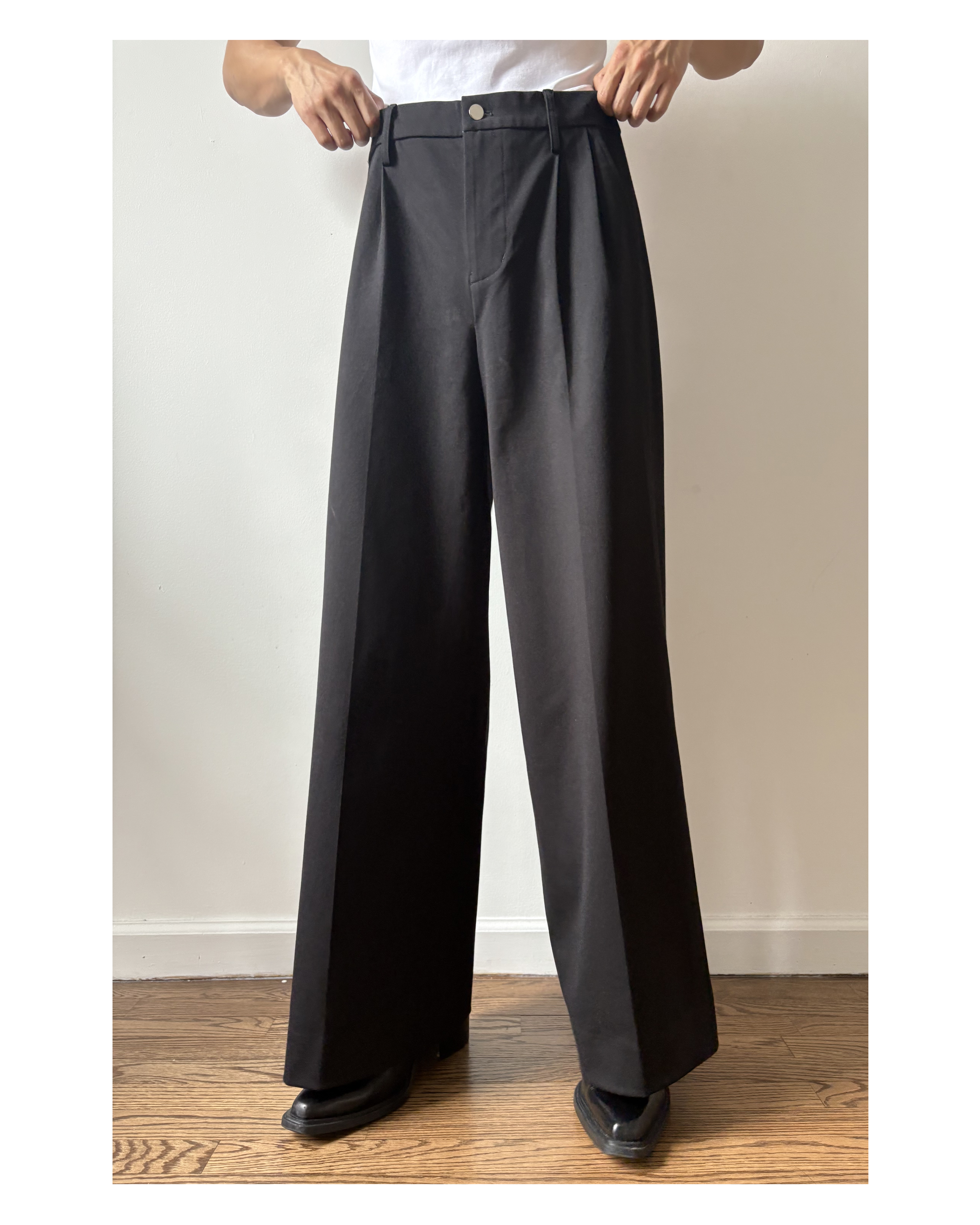 Concerto Wide Leg Suit Pants – Cole Ivy
