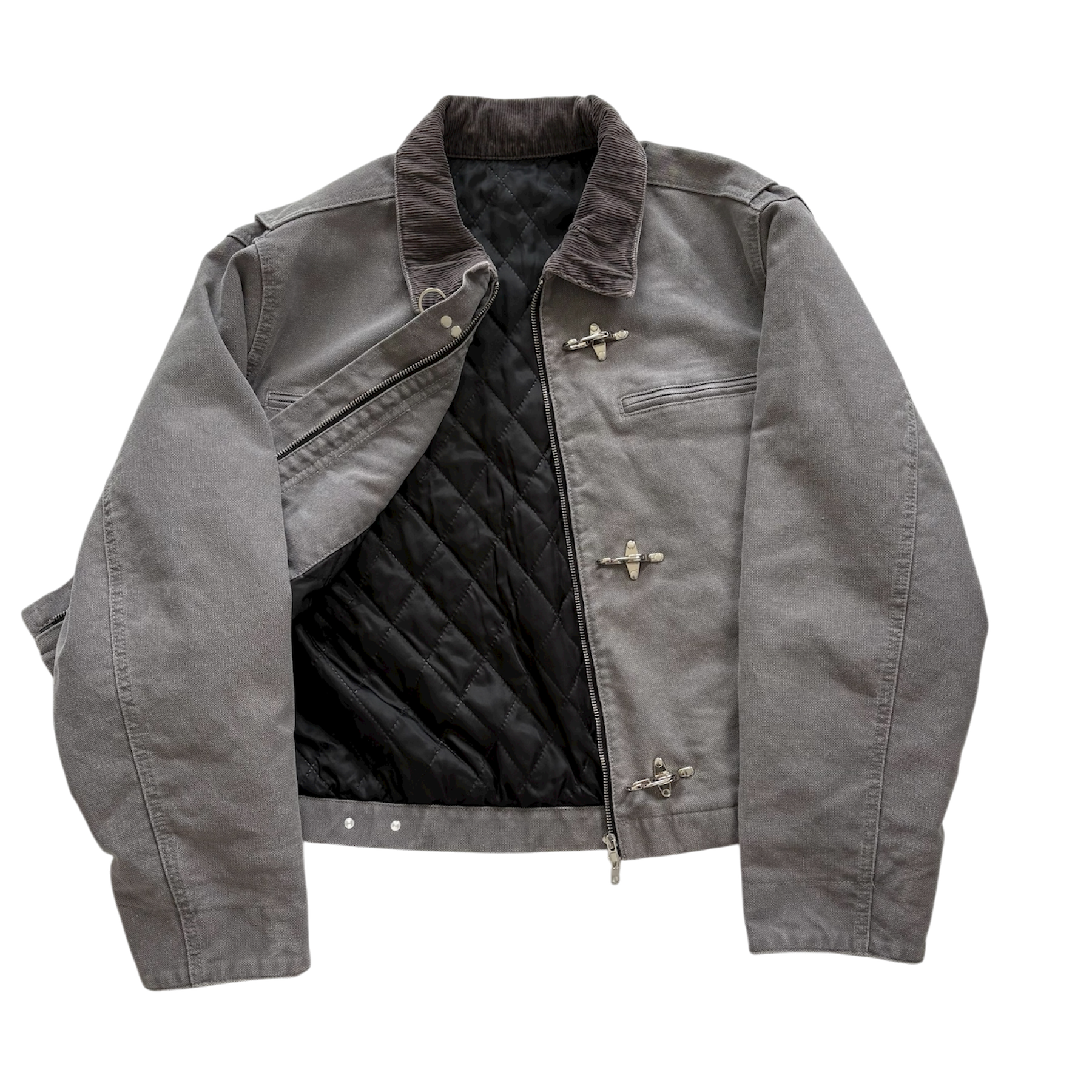 Mechanic Canvas Clasp Jacket – Cole Ivy
