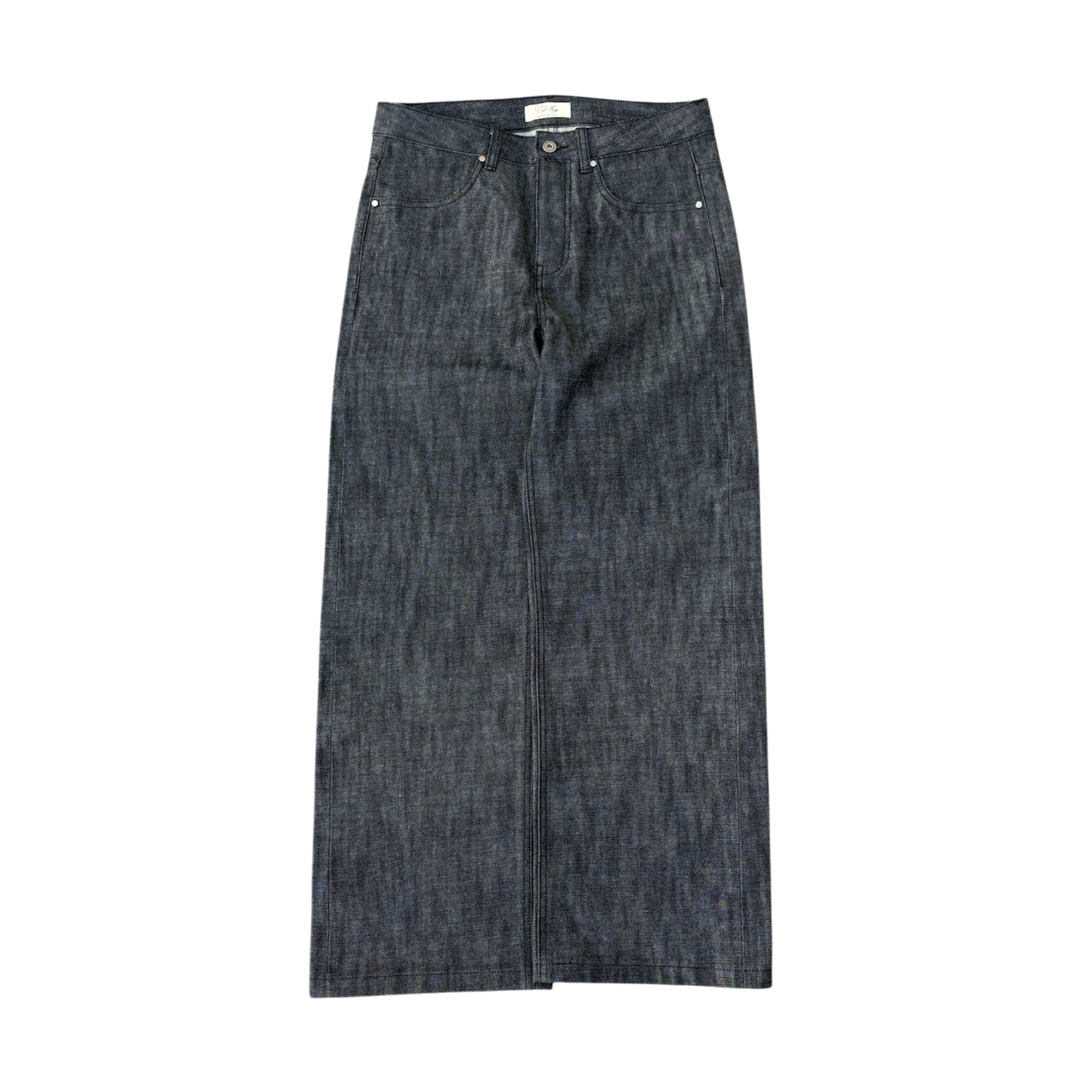 Crocodile Japanese Selvedge Slub Indigo